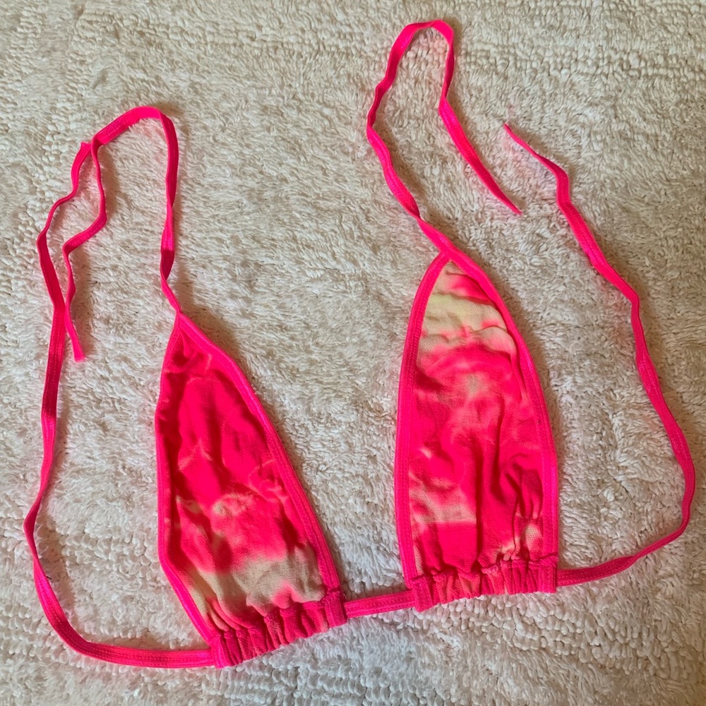 Zoogster Lingerie Tie Dye Bikini Top